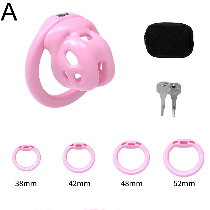 Adjustable ABS Chastity Cage – Lightweight & Discreet Lock for Long-Term Wear-WeLovePlugs