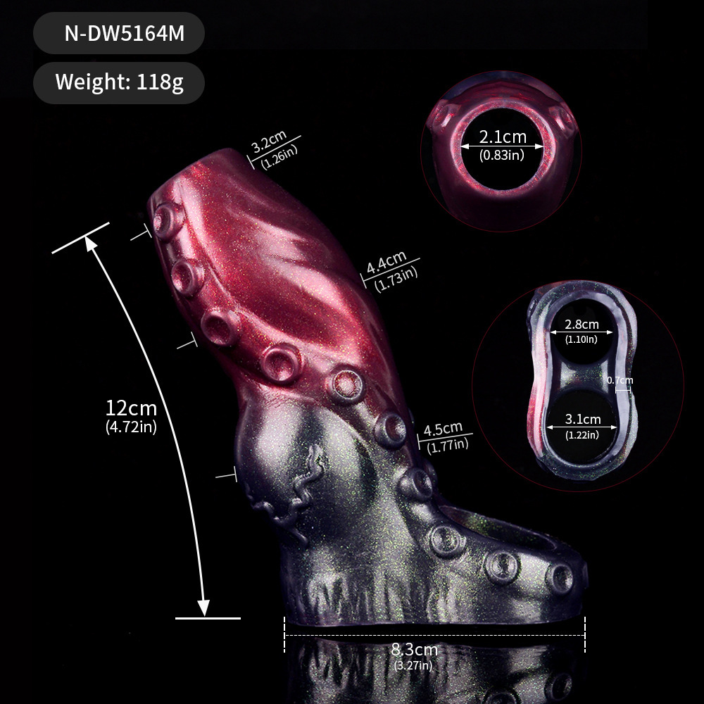 Octopus Tentacle Penis Sleeve Dildo