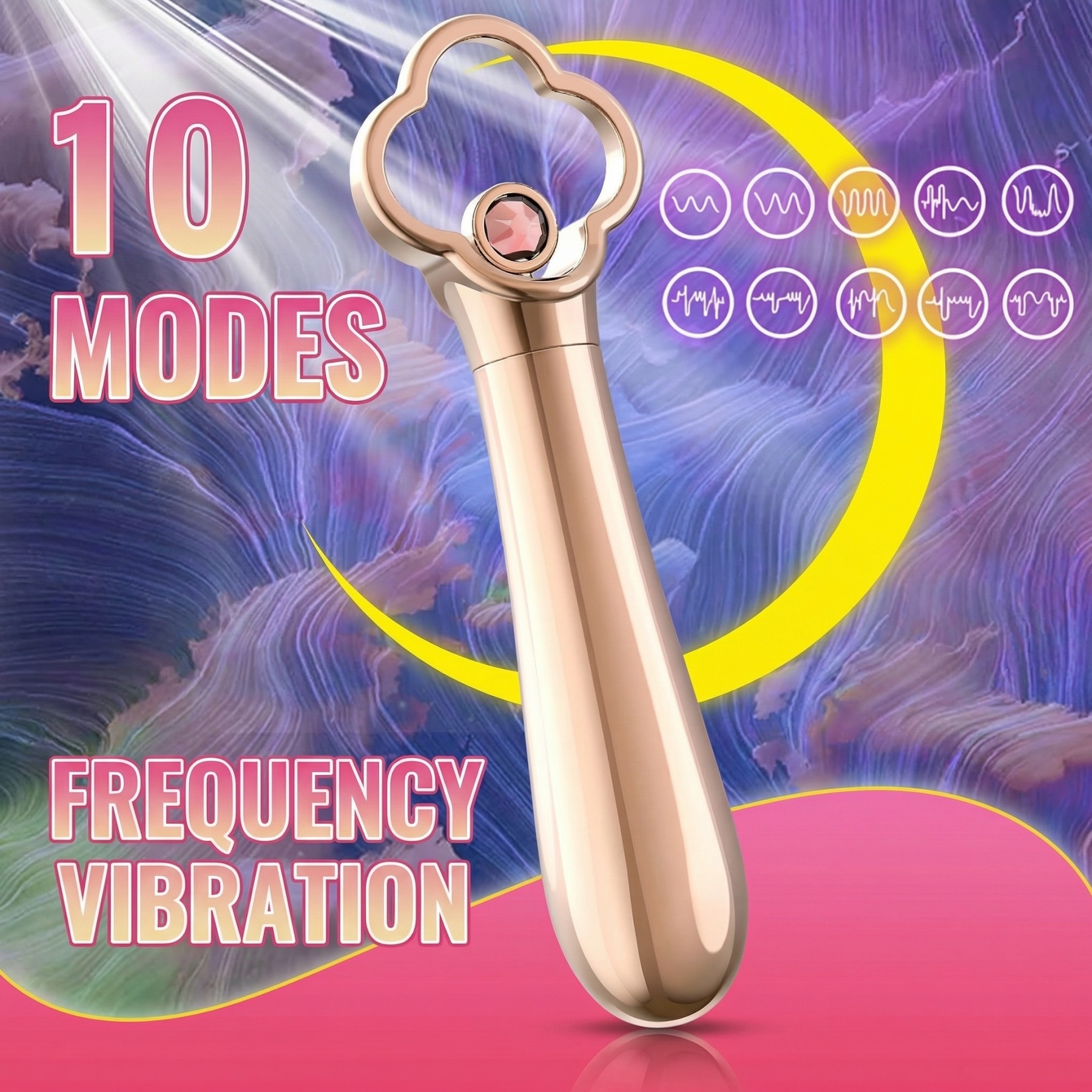 The Luxe Petite Gold Wand - image 1