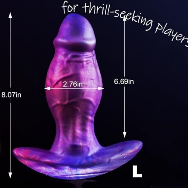 6.89" Large Butt Plug Big Monster Butt Plug Anal Toys-WeLovePlugs