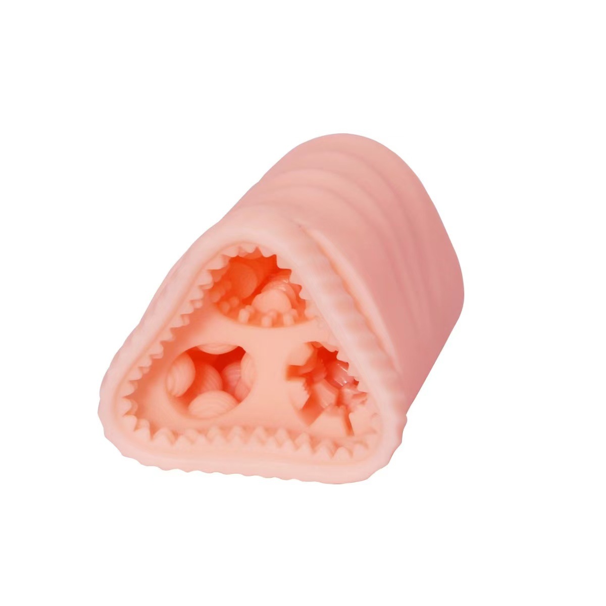 3 Tunnel Masturbator Large Realistic Pocket Pussy 