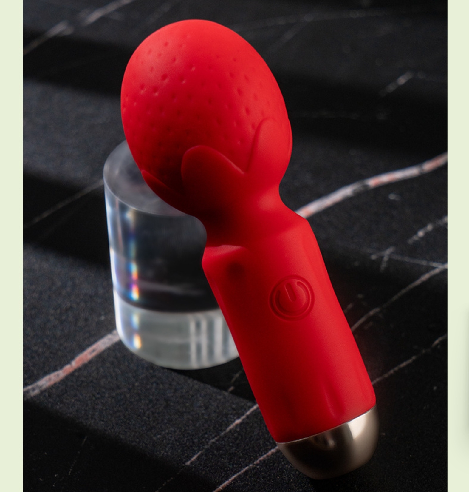 Strawberry Women Vibrator Toy - 10 Vibration Mode - USB Rechargeable -WeLovePlugs
