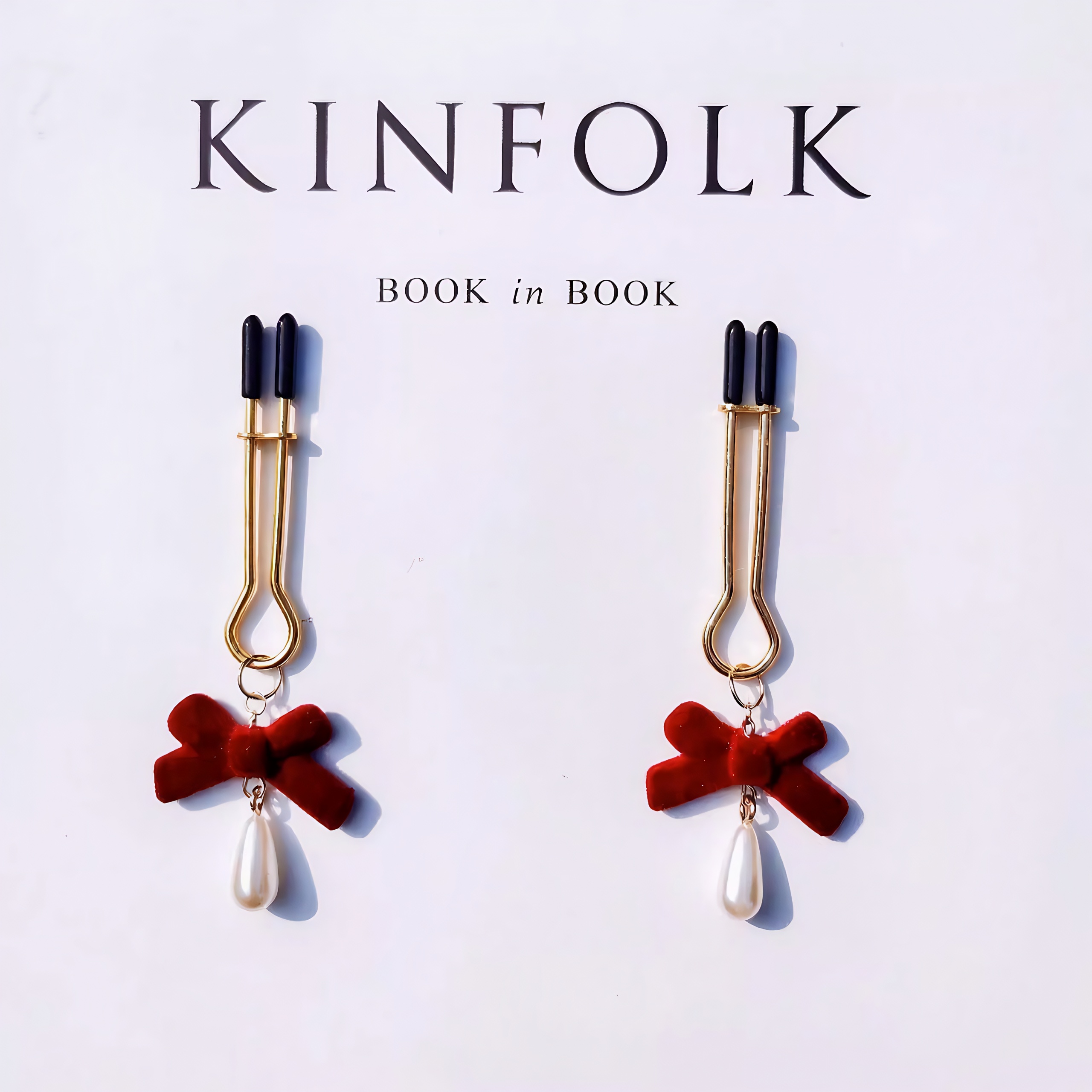 Berry Bliss Nipple Clamps With Dangling Bead - A - image 2