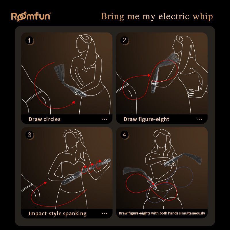 Electric Shock Whip Flogger BDSM - image 9