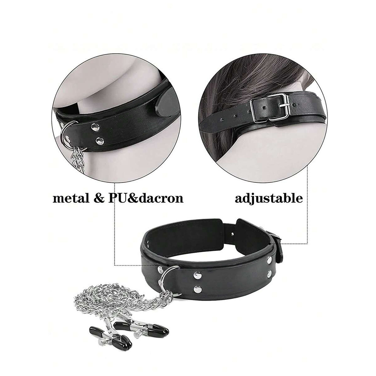 Adjustable Nipple Clamp With Collar