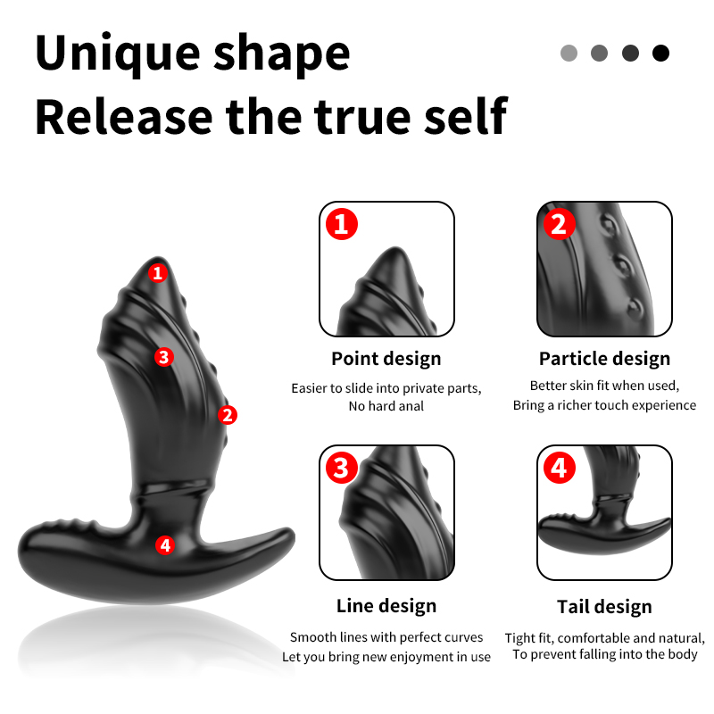 SharkTide TPE Anal Plug-WeLovePlugs