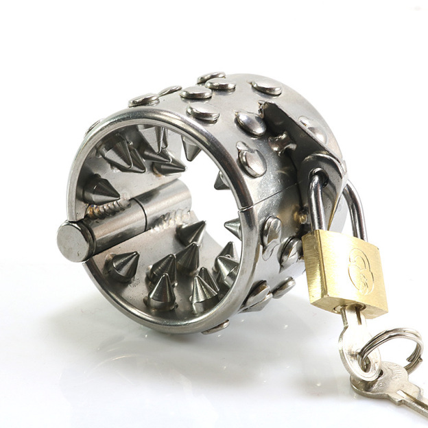 CBT Fetish Torture Play Spiked Cock Ring 