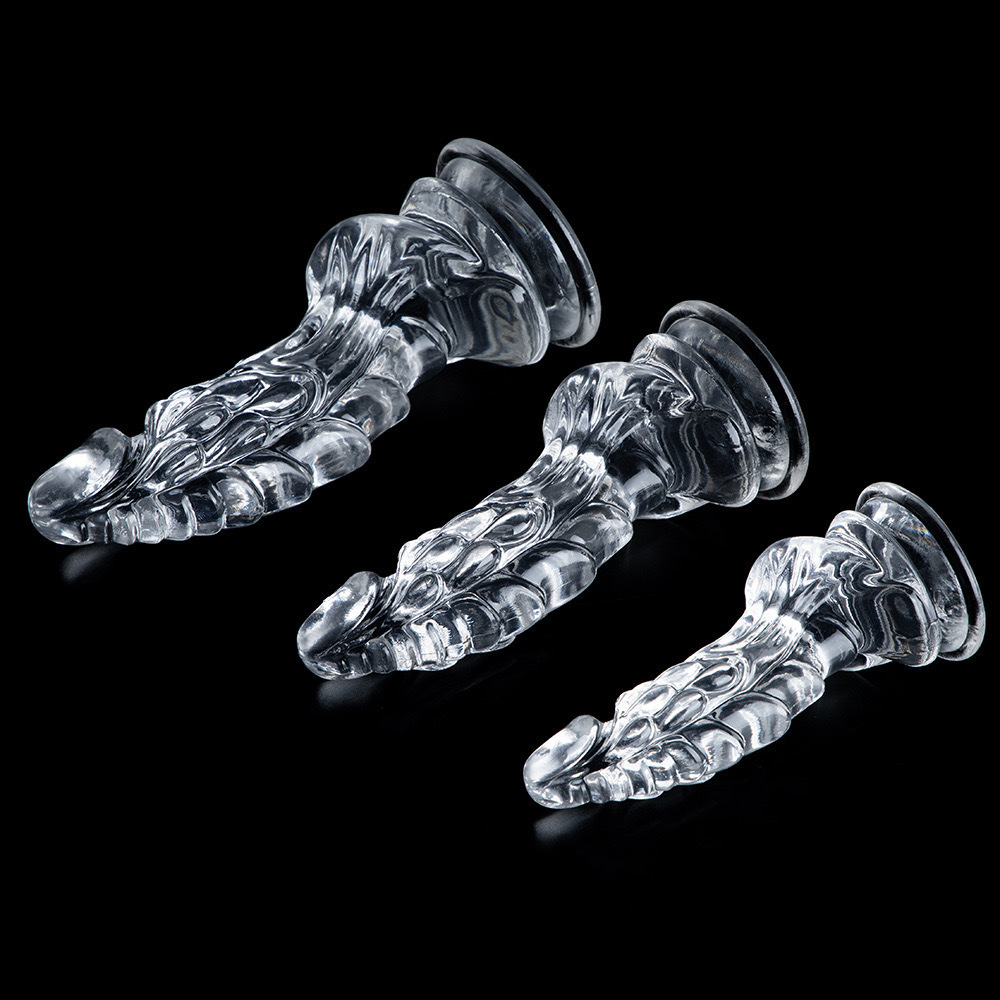 Draco's Grasp Anal Plug Clear Dragn Butt Plug