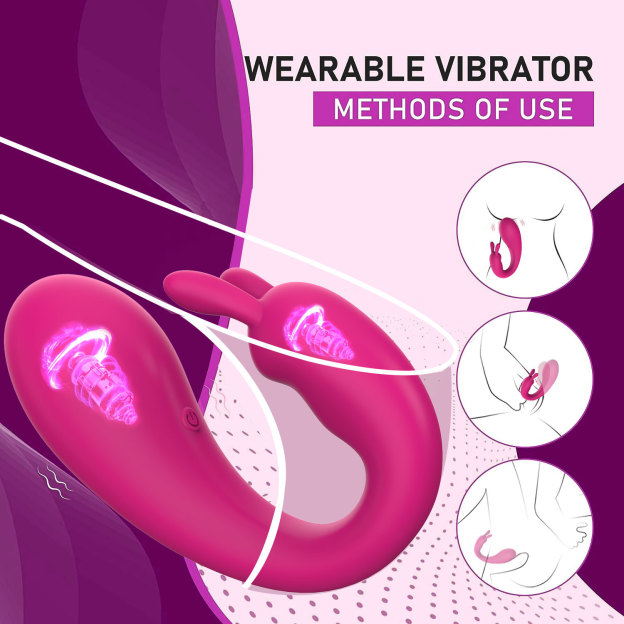 3.93'' Triple Stimulation 2-in-1 Vibrator - image 6