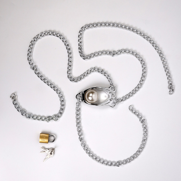 Women Chastity Belt Devices with Metal Lock-WeLovePlugs