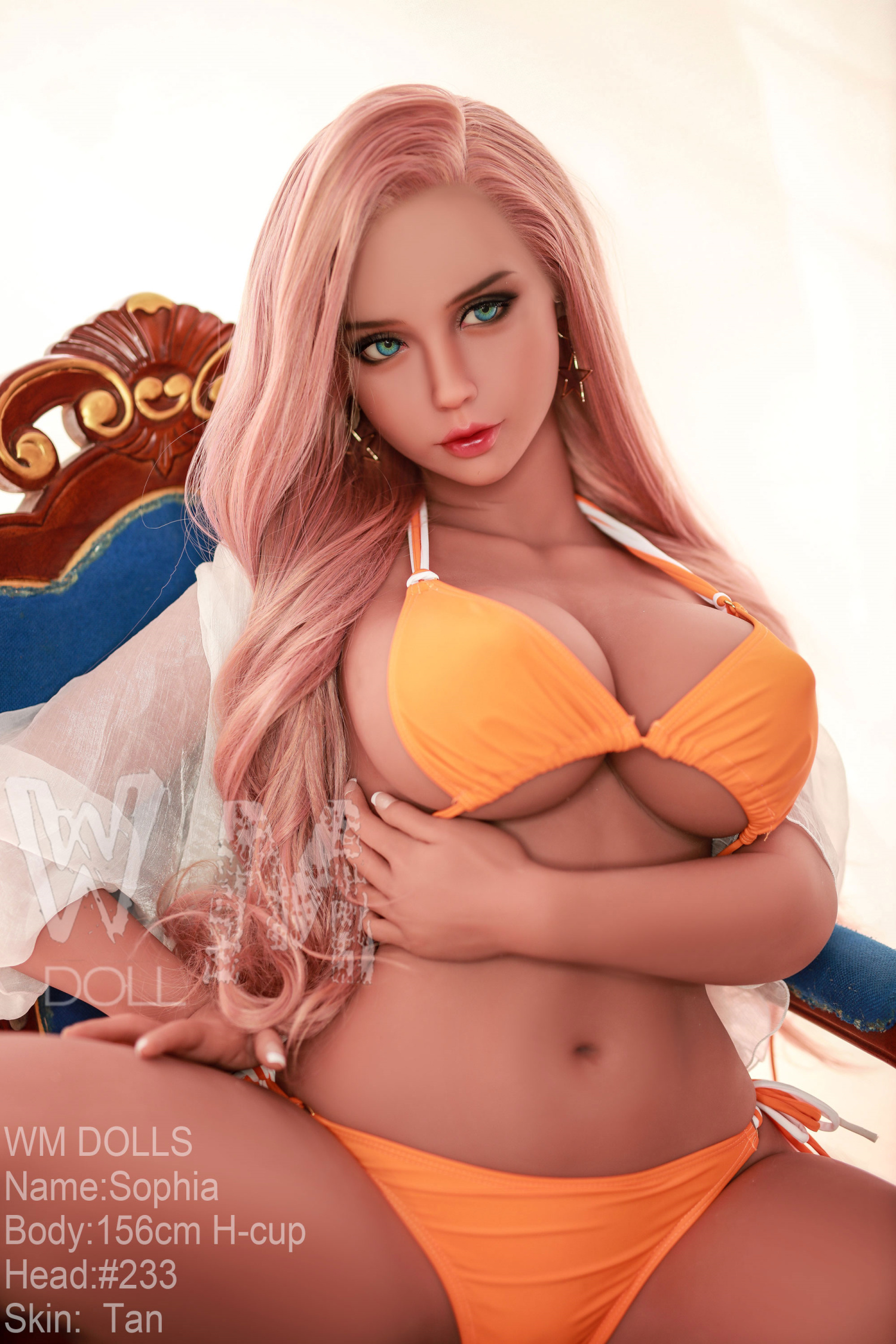 156cm H Cup S-TPE Customizable Sex Doll - Authentic WMdoll-WeLovePlugs