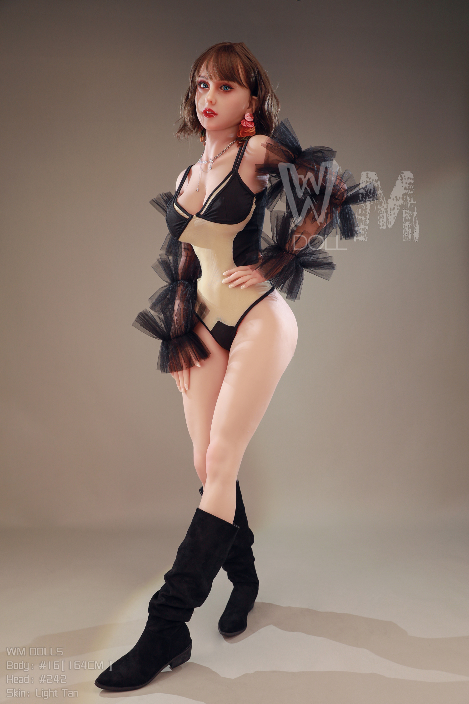 Burna 164cm D Cup S-TPE Realistic Sex Doll