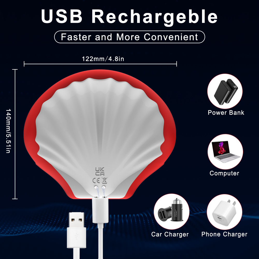 Male Shell Texture Masturbator-WeLovePlugs