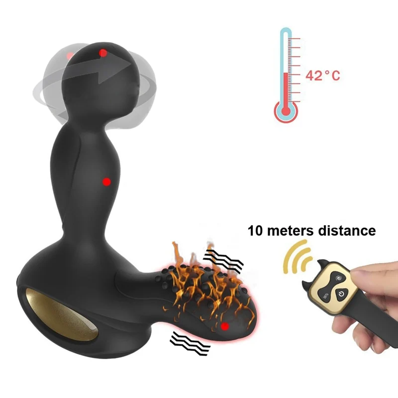 Novara Warming Rotating Anal Plug - image 1