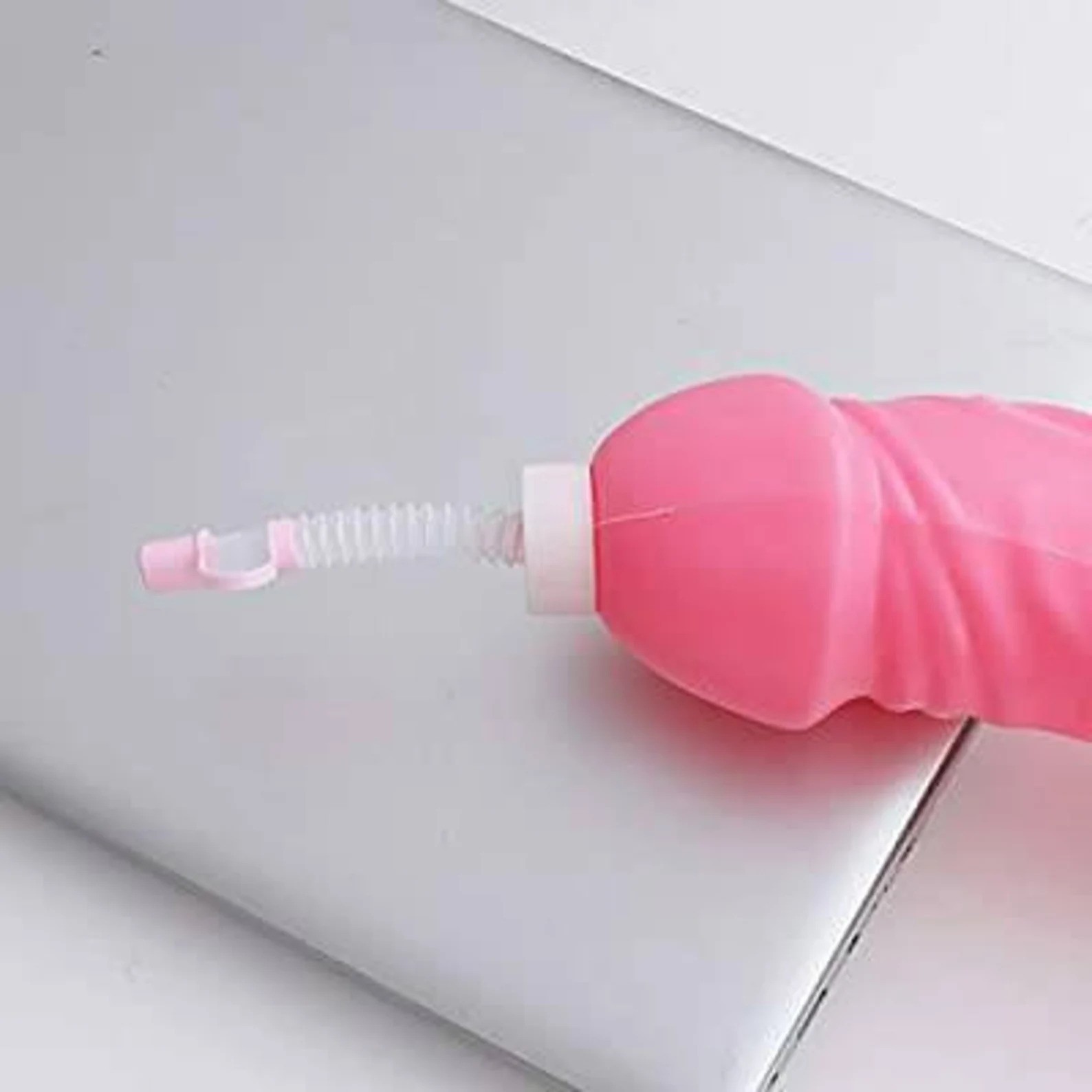Pink Dicky Big Cock Water Bottle