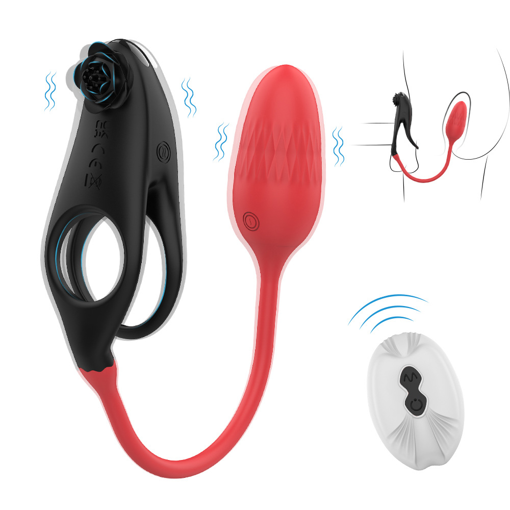 VibeSync Duo – Remote-Controlled Cock Ring with Butt Plug Vibrator