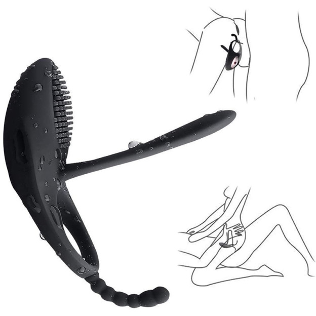Prostatepulse Duo - Vibrating Massager With Cock Ring