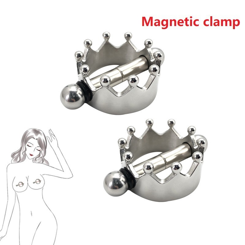 Crown Design Magnetic Nipple Clamps - image 1