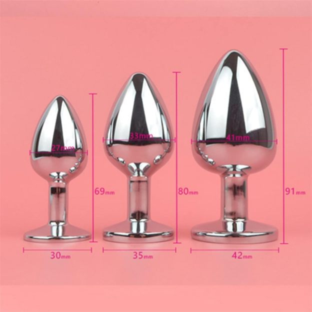 Foxtail Plug Metal Anaus Butt Plug  -WeLovePlugs