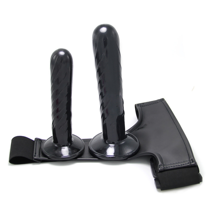 Double-Ended Strap-On Dildo Harness-WeLovePlugs