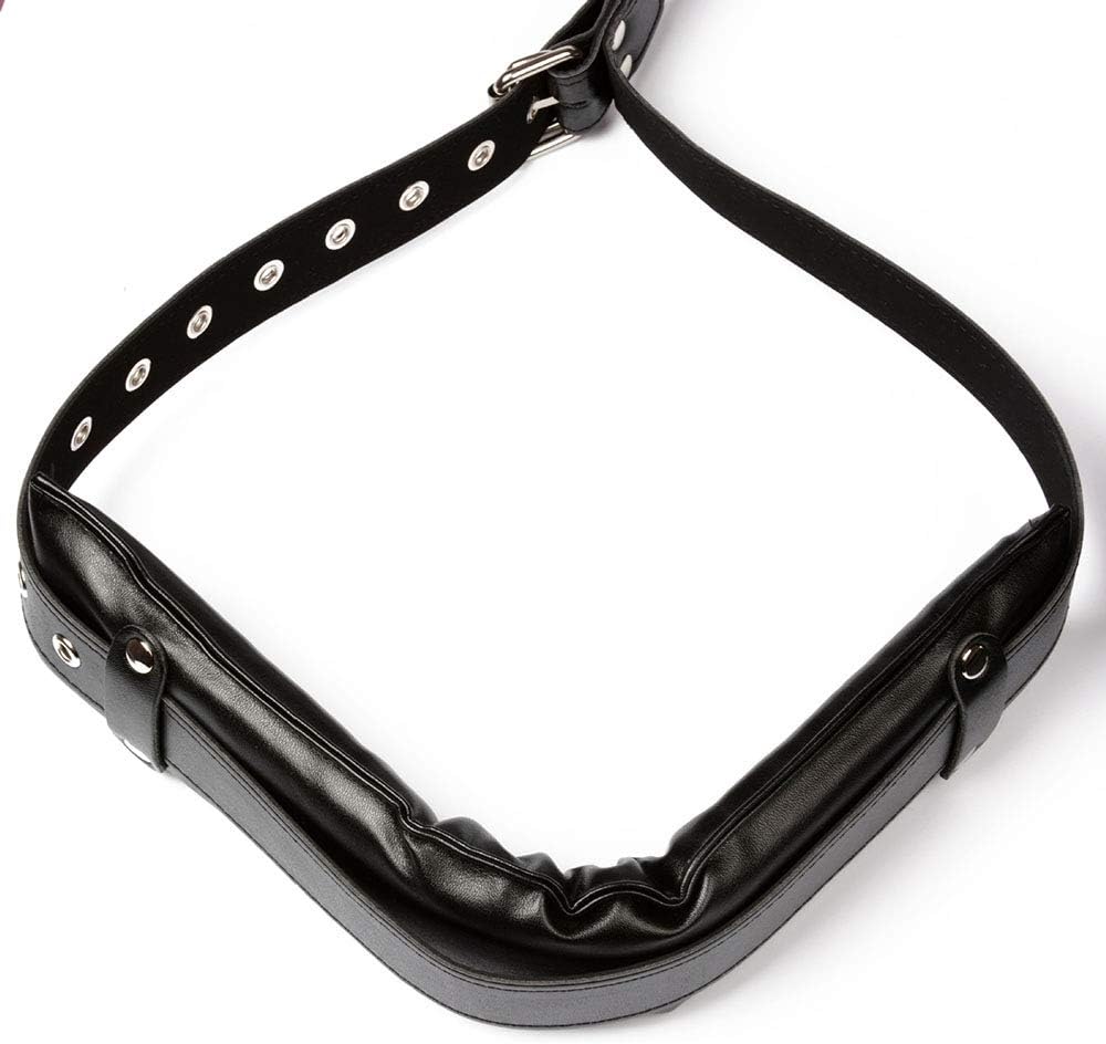 M-Shape Leg Spreader Restraint – Soft, Durable PU Leather BDSM Toy for Beginners & Advanced-WeLovePlugs