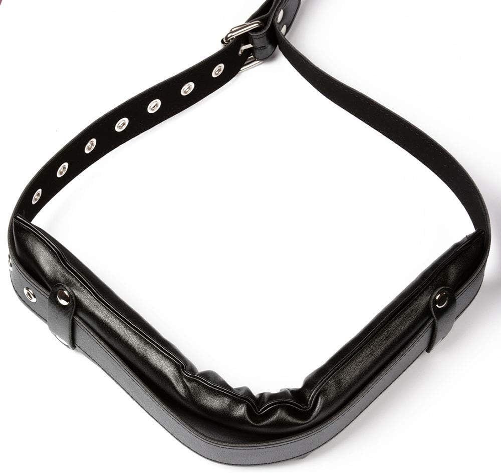 M-Shape Leg Spreader Restraint – Soft, Durable PU Leather BDSM Toy for Beginners & Advanced-WeLovePlugs