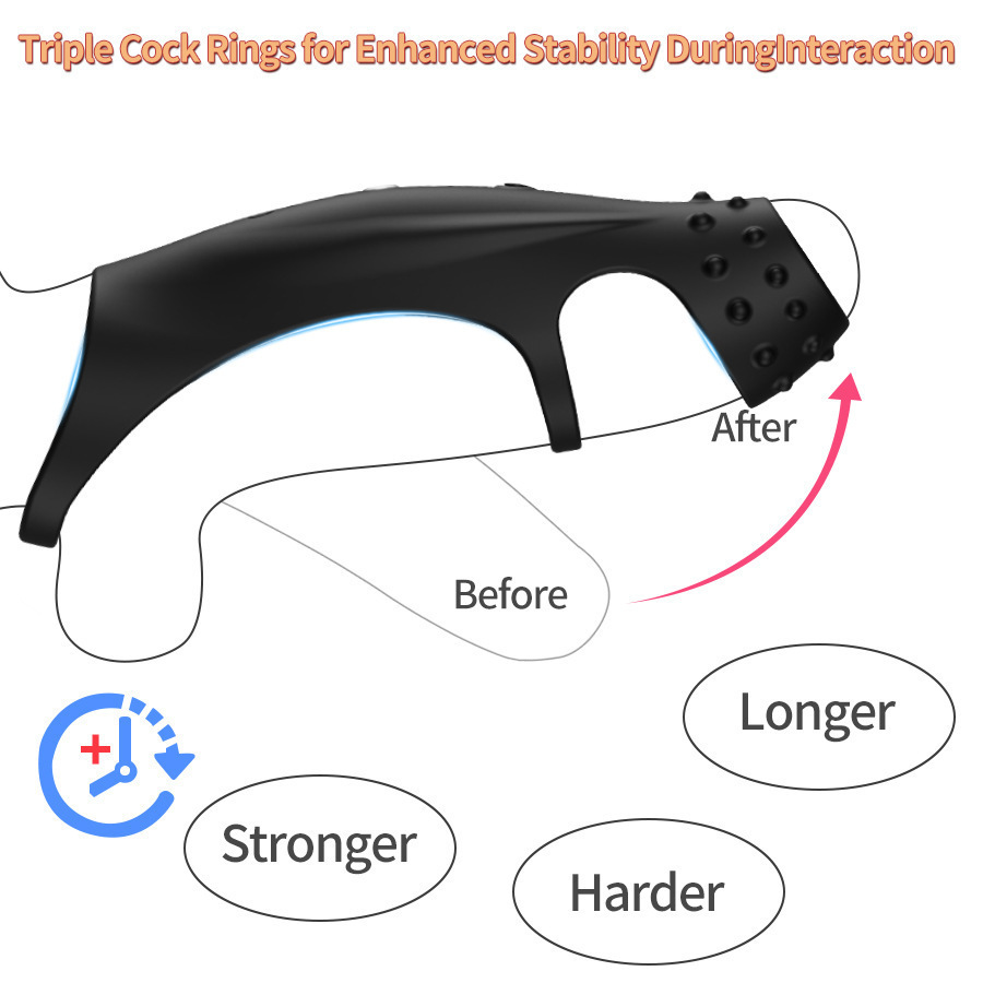 VibeForge Performance Cock Ring Penis Sleeve with Remote-WeLovePlugs