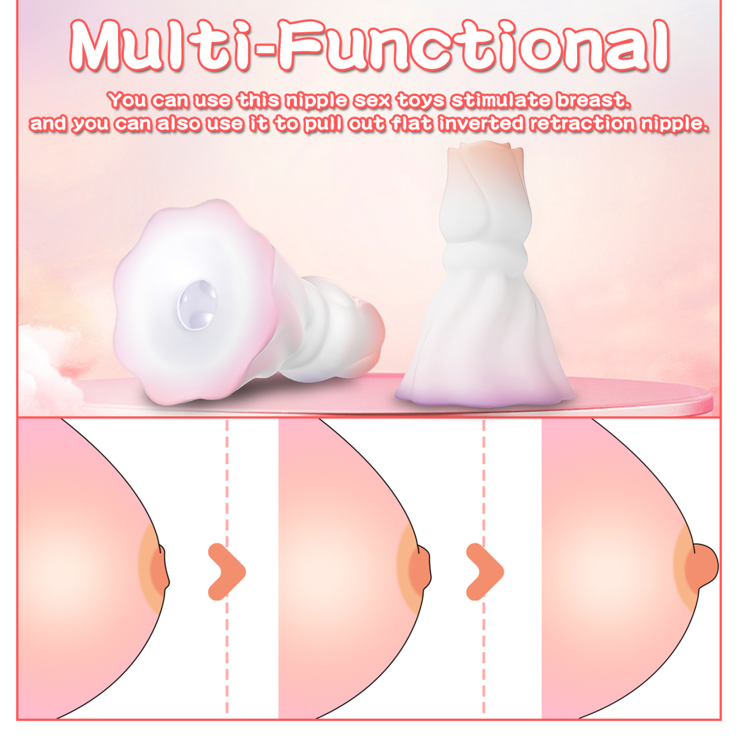 ArouSens Nipple Delight - 12X Vibration Stimulator