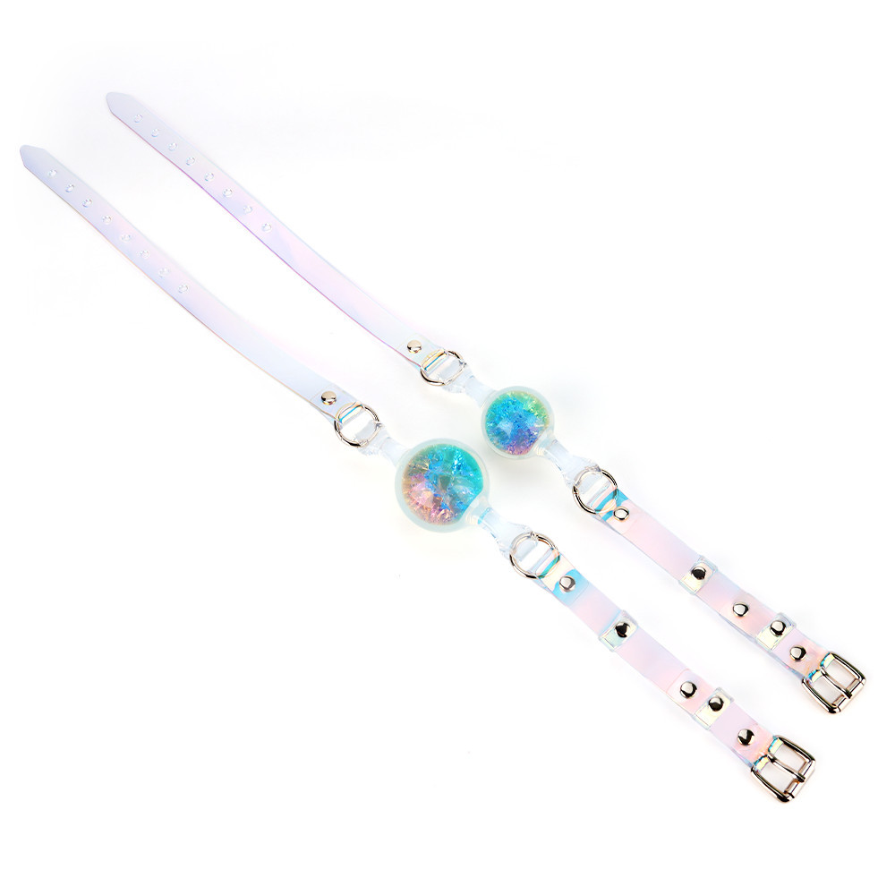 Crystal Breath Control Aesthetics · Bling Ball Gag-WeLovePlugs