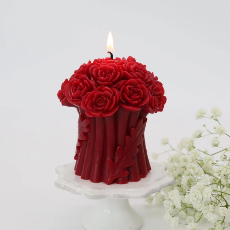 Flower-shaped Low-temperature Candle - image 6