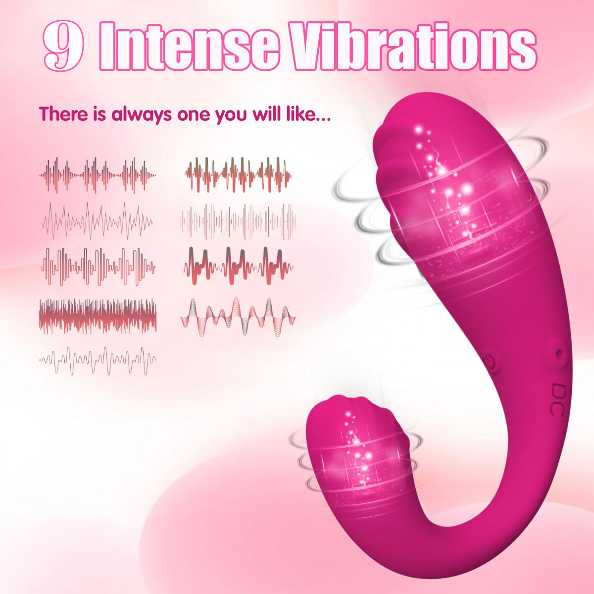 Dual Motor Vibrator for Vaginal & Clitoral Stimulation - App Control-WeLovePlugs