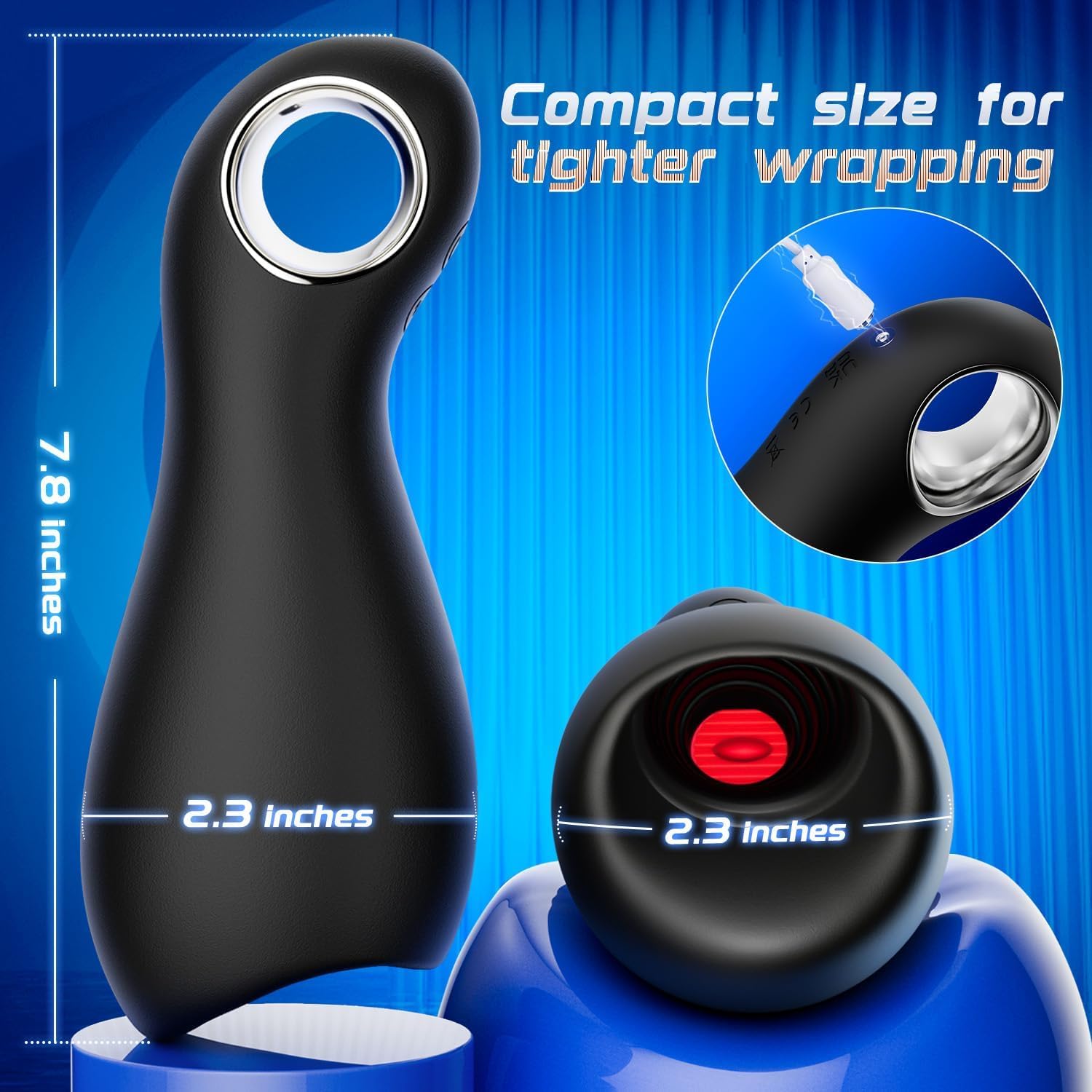 Penis Pump Stroker with 10 Vibrations