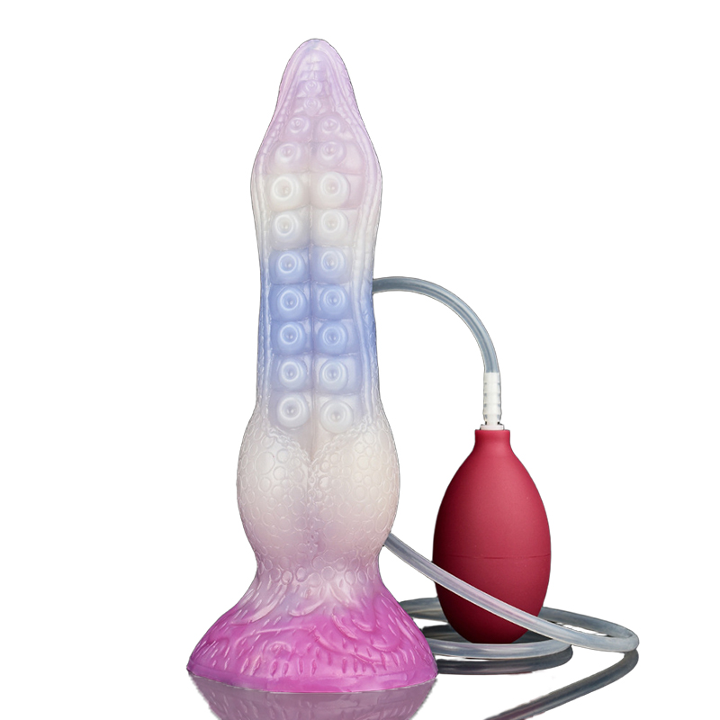 Octopus Tentacle Squirting Dildo with Suction Cup 