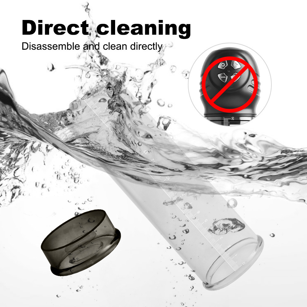 Male Penis Enhancement Pump & Masturbation Cup - Vacuum Erection System-WeLovePlugs