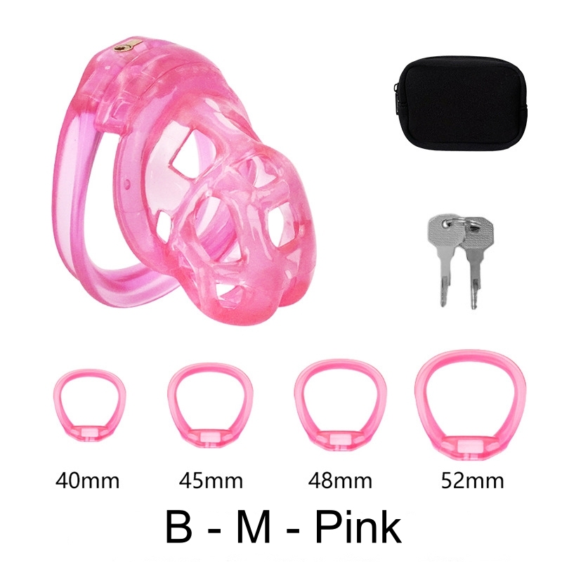 High Quallity 3D Print Breathable TPE Chastity Cage-WeLovePlugs