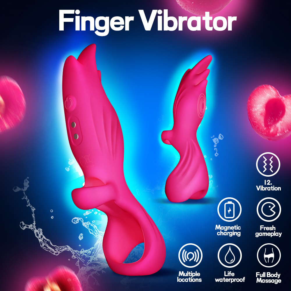 Six Finger Magic Set Vibrator Clitoris G-Spot Stimulator