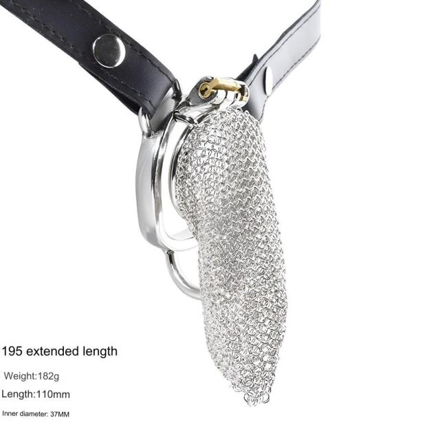 Chain Mail Plating Chastity Cage -WeLovePlugs