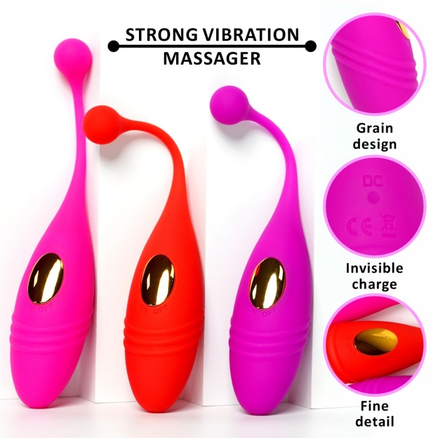VibePulse Duo – Wireless Ribbed Egg Vibrator-WeLovePlugs