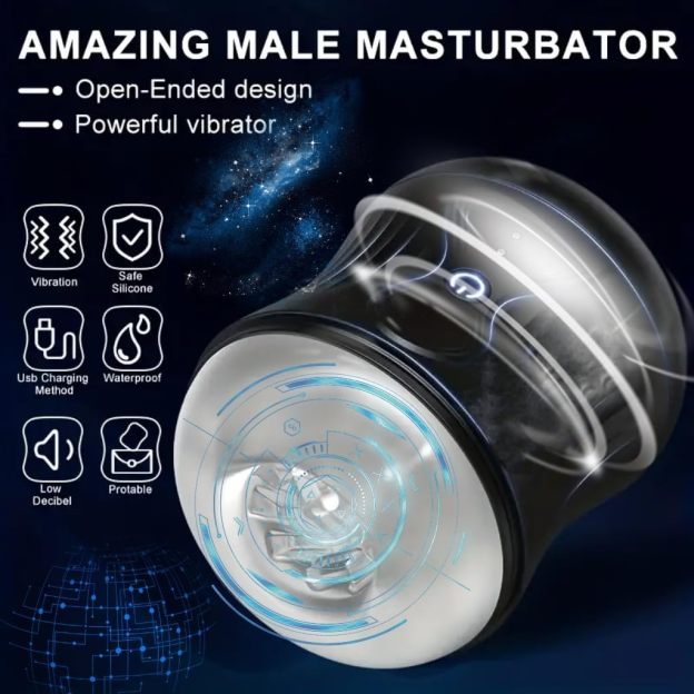 Electric Pocket Masturbator With 10 Vibration - image 2