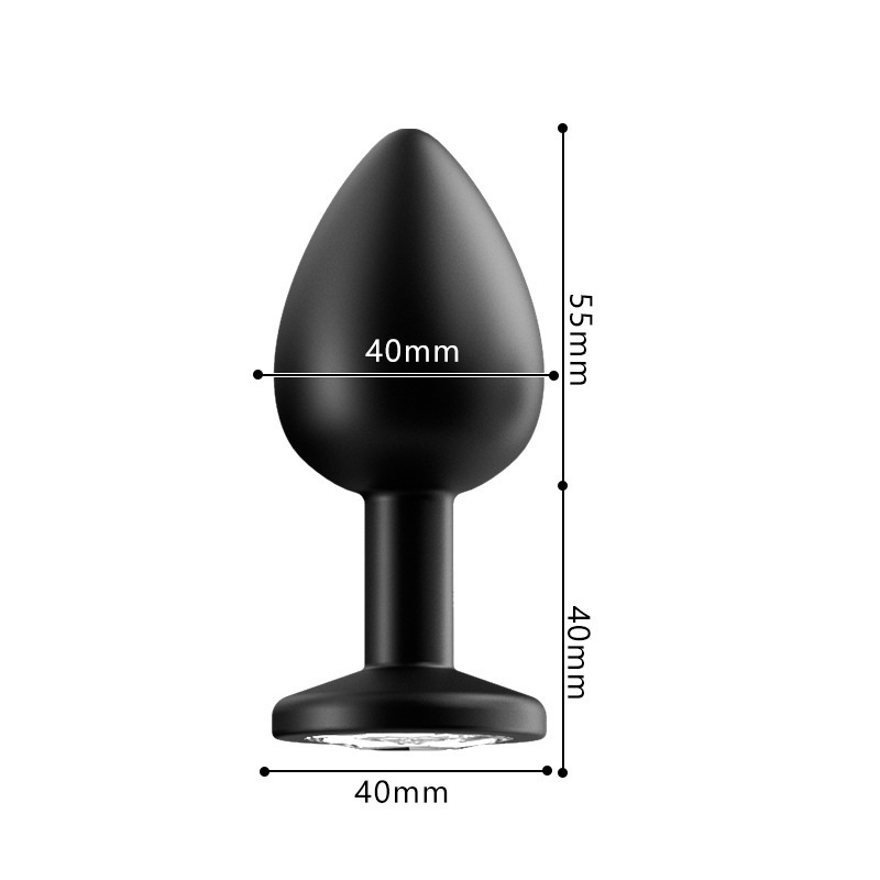 Crystal Diamond Anal Butt Plugs 3 Set