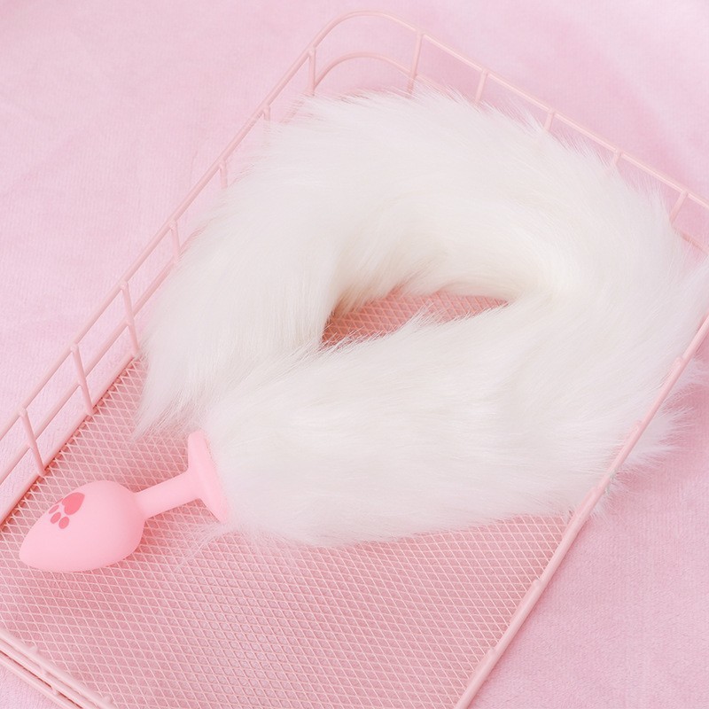 Furry Cosplay Sex Fox Tail Anal Plug-WeLovePlugs