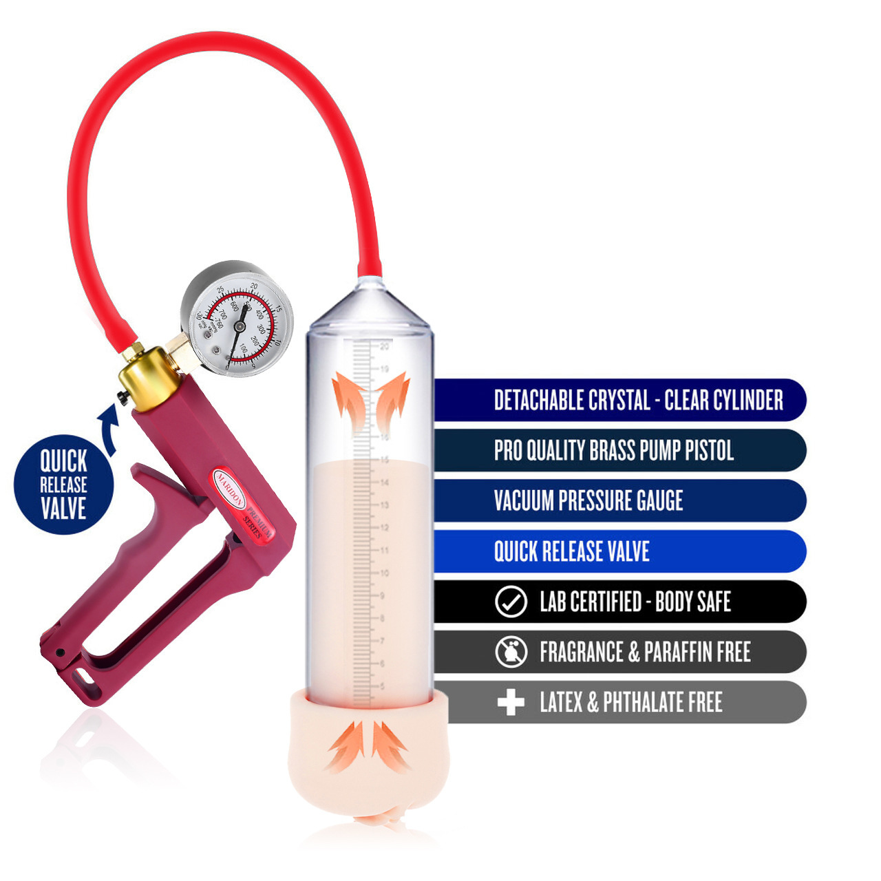 Penis Pump Penis Enlarger Genuine Vagina Inverted Mold -WeLovePlugs