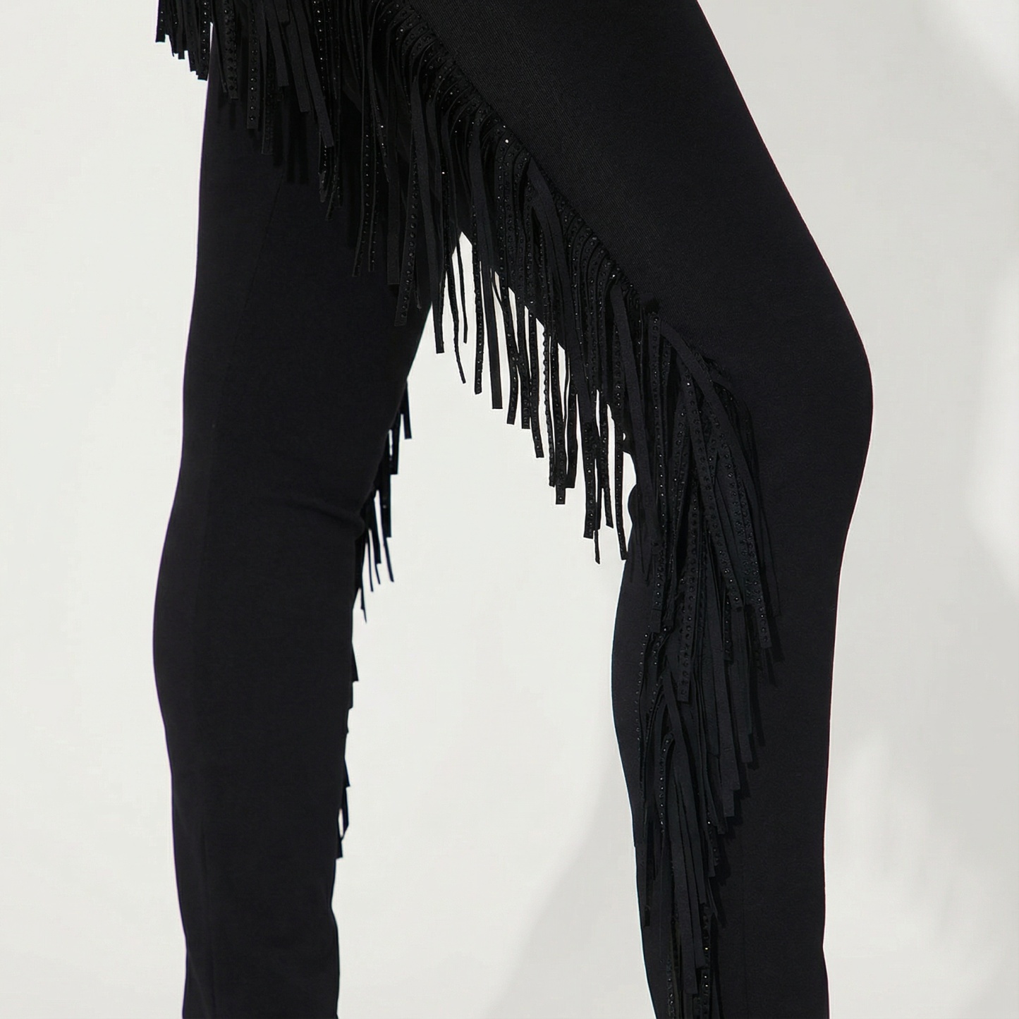 Rhinestone Fringe Legging - image 4
