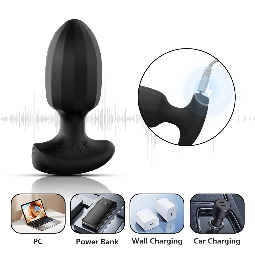 App Remote Control Smart Vibrating Anal Butt Plug 