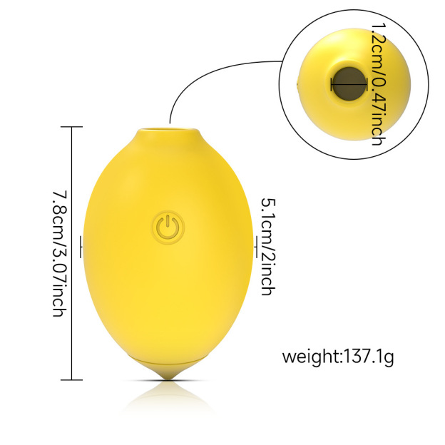 Vibrating Egg Adult Sex Toy Lemon