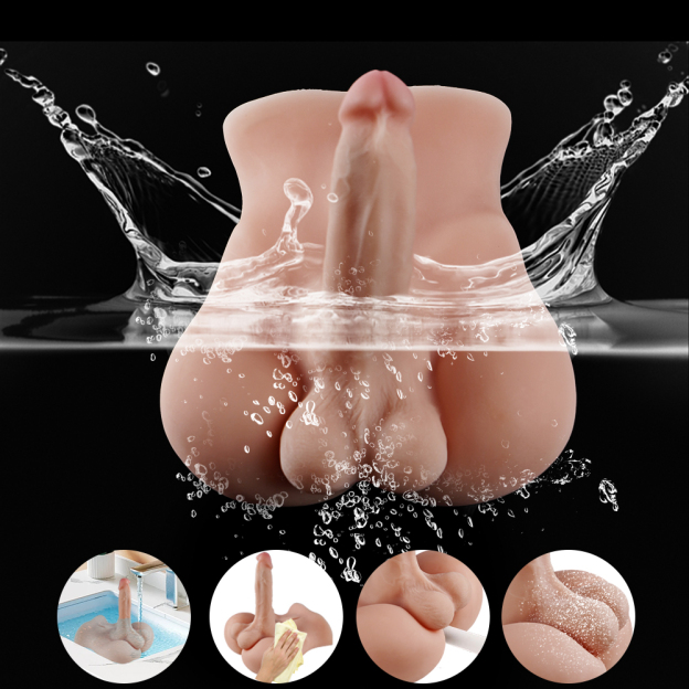 Lifelike Men's Torso for Women – Realistic Cock & Anal Experience