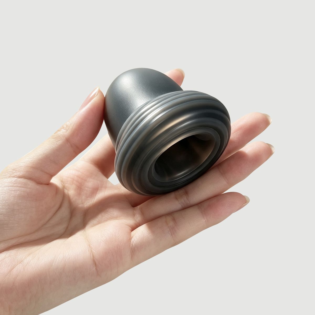 Flexible Ribbed Silicone Penis Sleeve - image 1