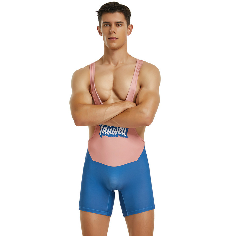 Fitness Wrestling Singlet Bodysuit - image 1