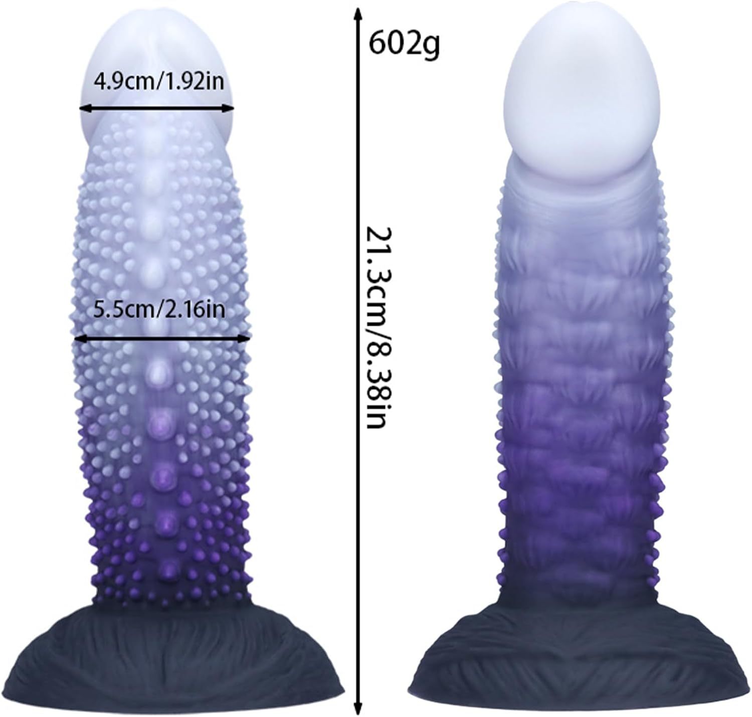 Spiky Monster Fantasy Dildo - M - image 10