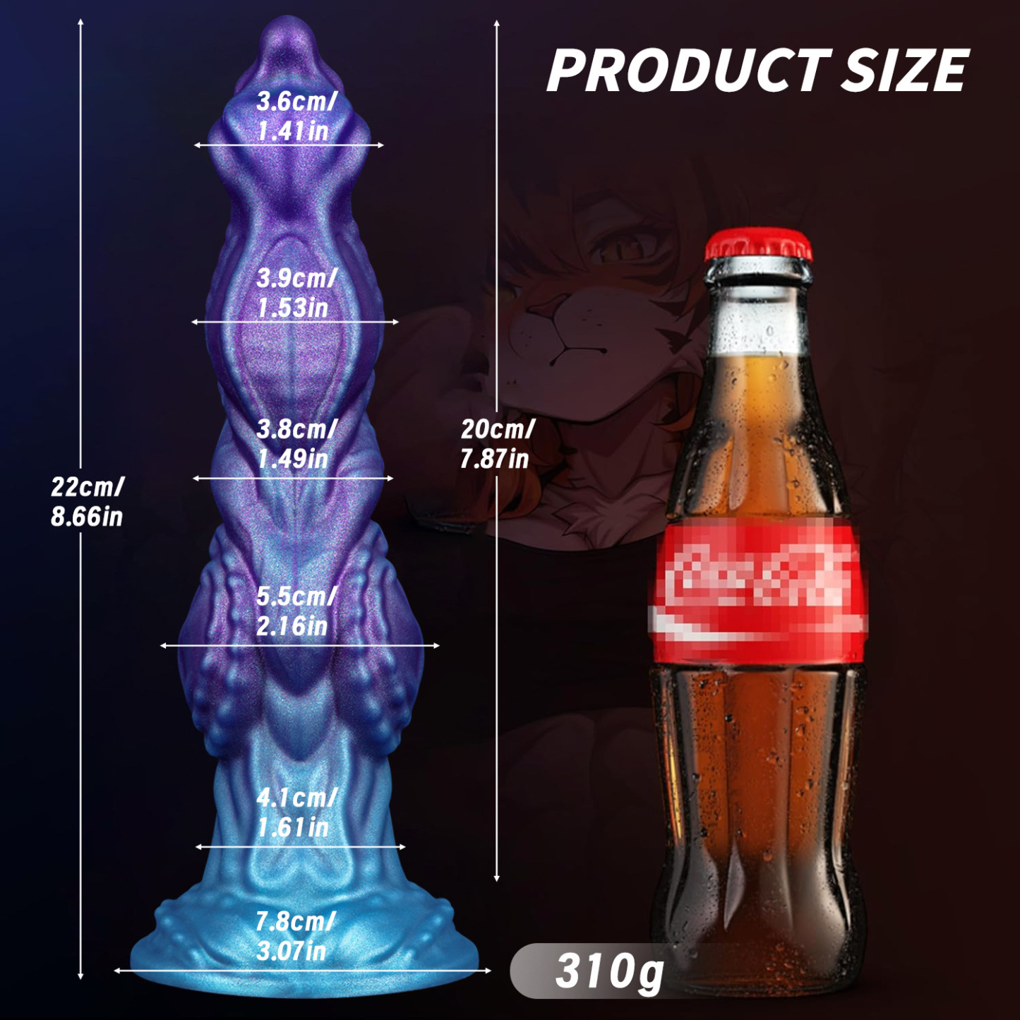 Mythical Dragon Silicone Dildo - image 1